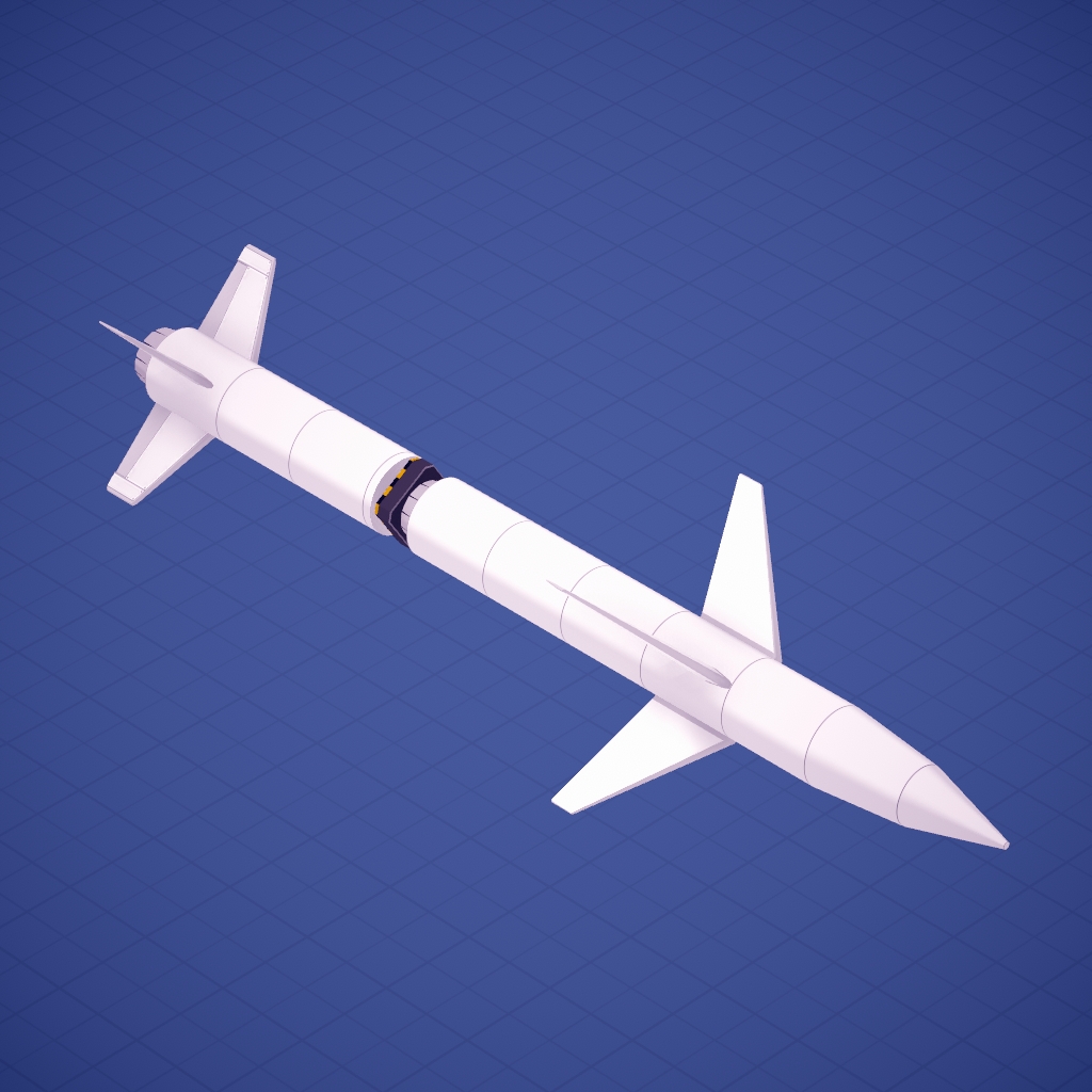 2-stage suborbital missile
