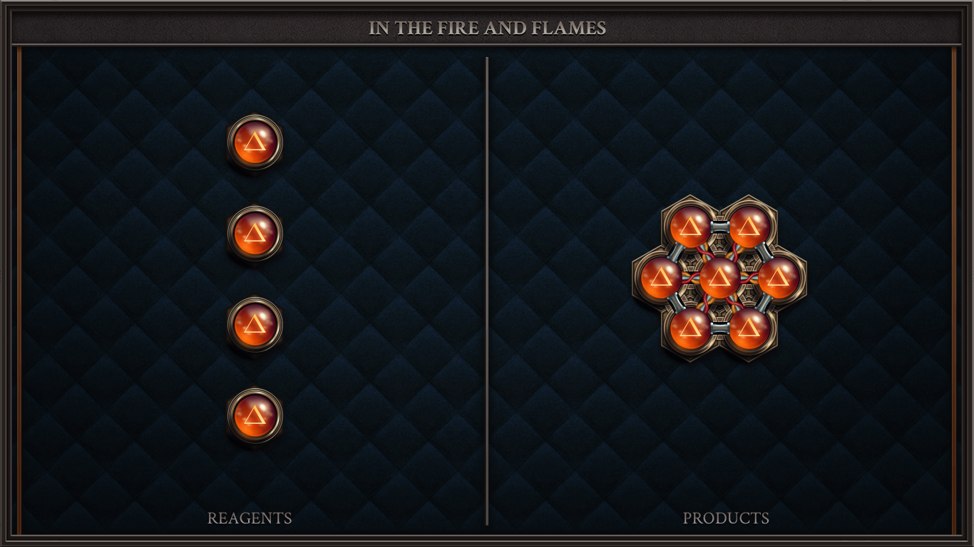 IN THE FIRE AND FLAMES