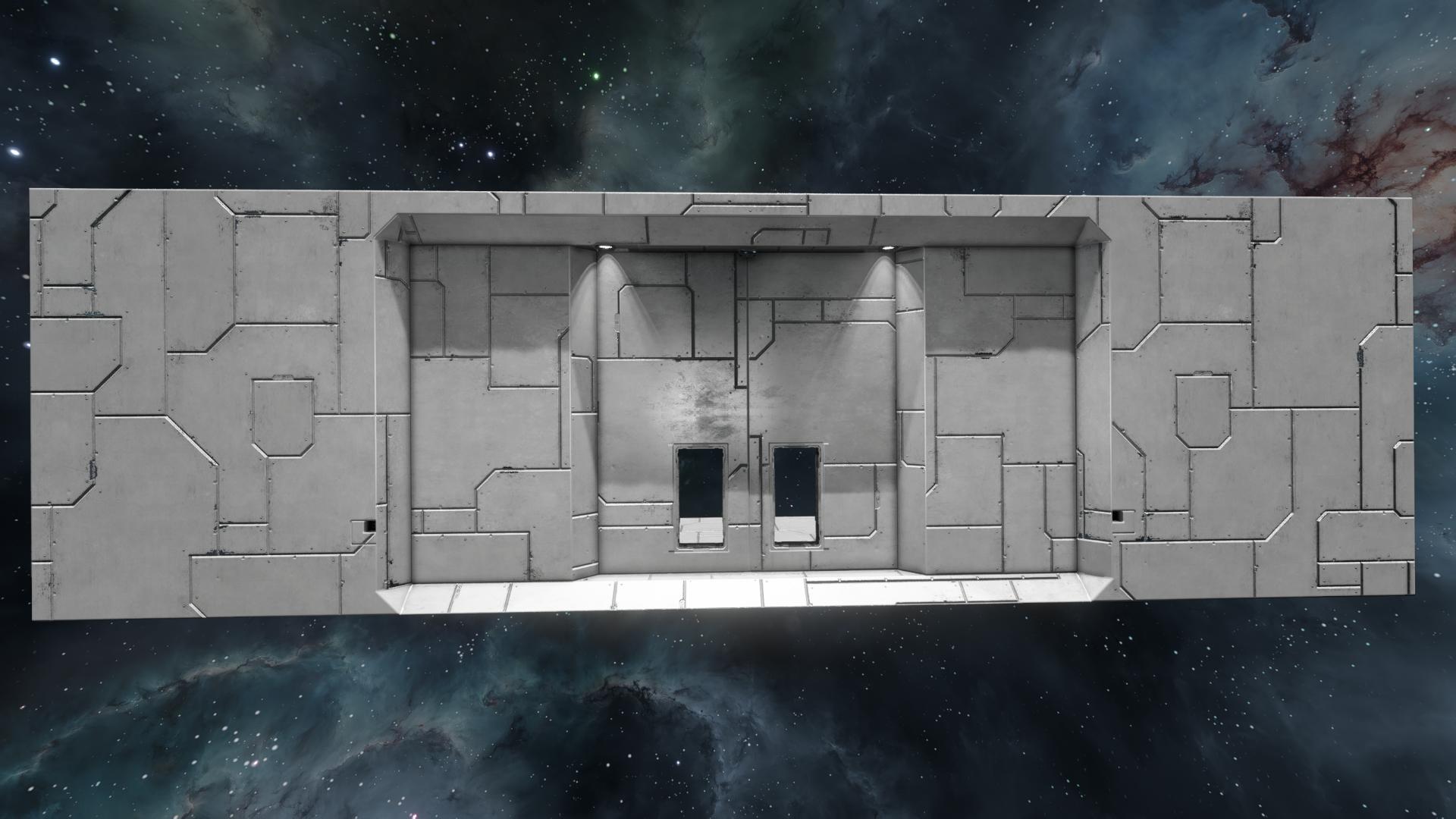 automatic hangar gates