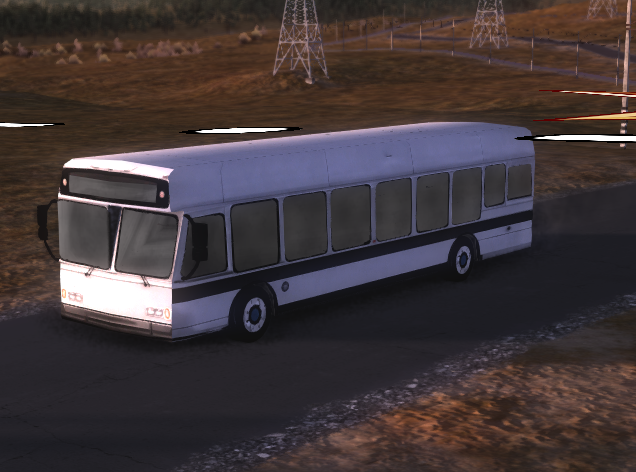 Автобус из игры ГТА