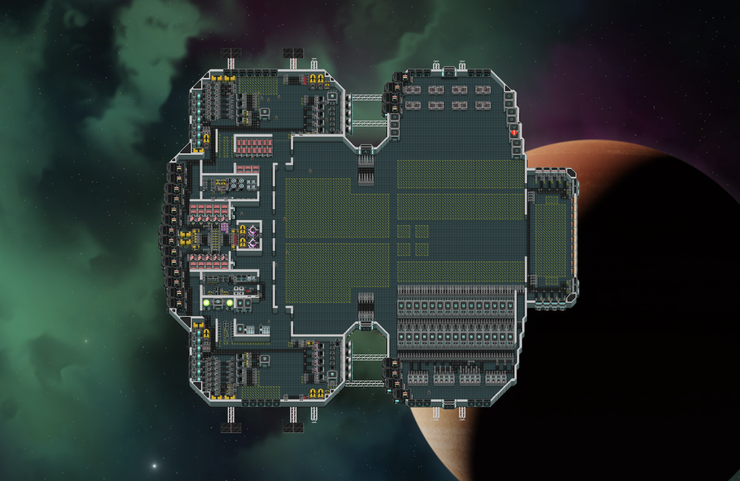 Red Dwarf S-class ship hauler