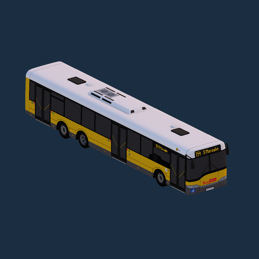 Solaris Urbino II 15 - BVG - Grundlack 1782 BeBerlin