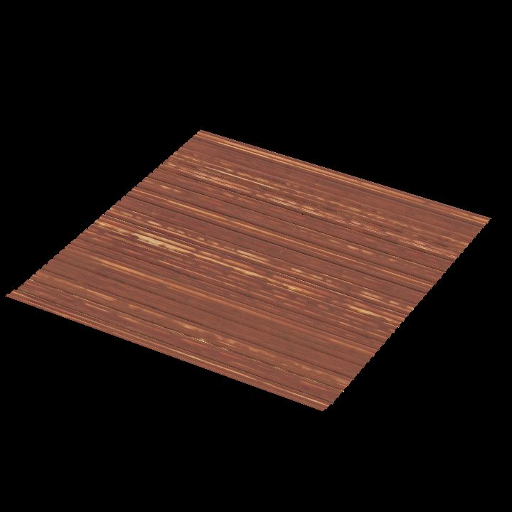 Corrugated wall roof rusty #2