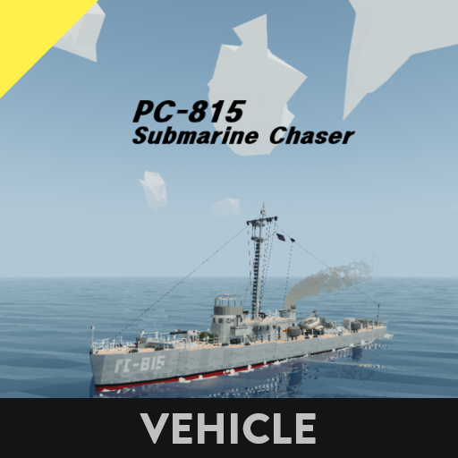 (WW2) PC-815 "Jinxed Sub-Chaser" Submarine Chaser