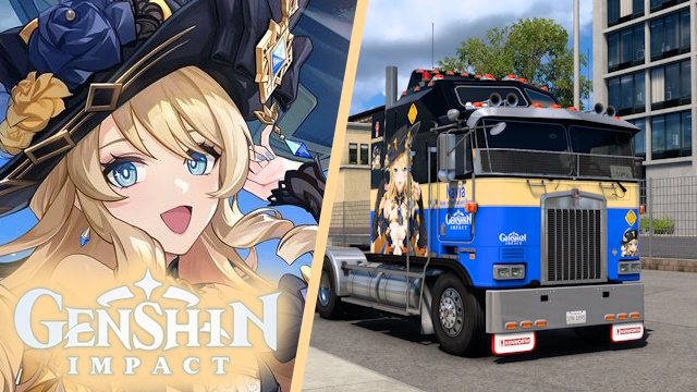 Kenworth K100 Navia - Genshin Impact Skin