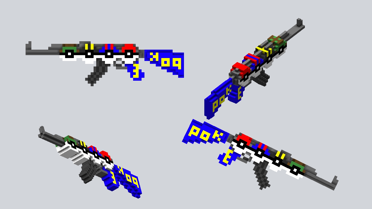 AK-47 PokeBall (Pokemon) preview