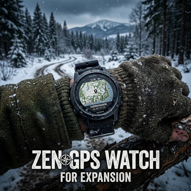 Zen GPS Watch For Expansion
