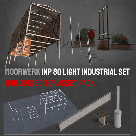 MOORWERK INP 80 LIGHT INDUSTRIAL SET