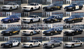 Ford Crown Victoria – 21 State Trooper Liveries