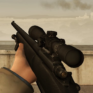 Lt. Rocky's Remington M24 on L4D1 Animations

