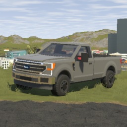 2020 Ford F-250 Single Cab SRW [Low Poly]