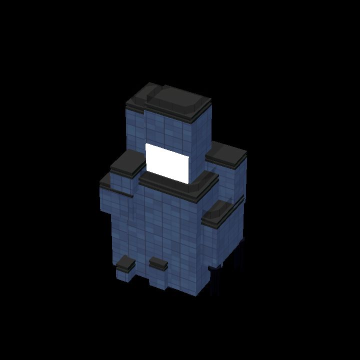 Low Poly Scifi Towers C 5 