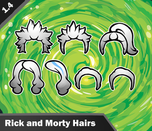 Rick and Morty Hairs 1.6 (Forked)