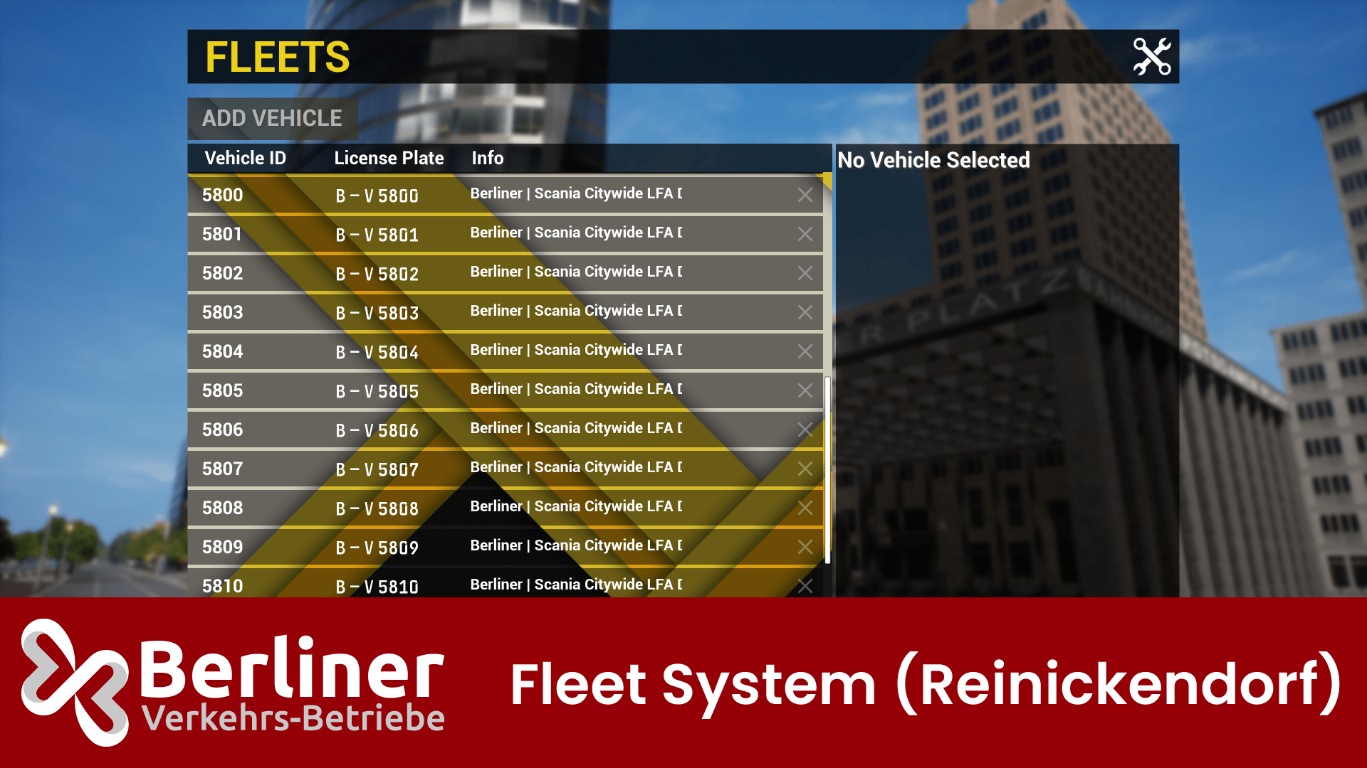 Berliner | Fleet System (Reinickendorf) | Version V1.0.0