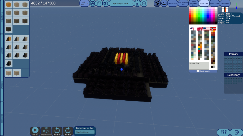 spinning ai mine