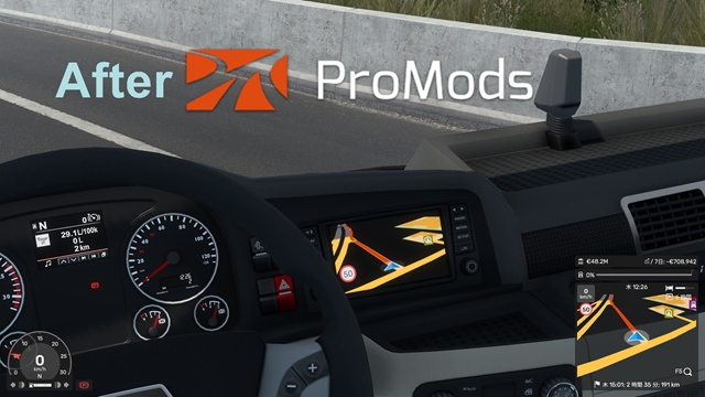 Pro Mods Maps UI road size fix