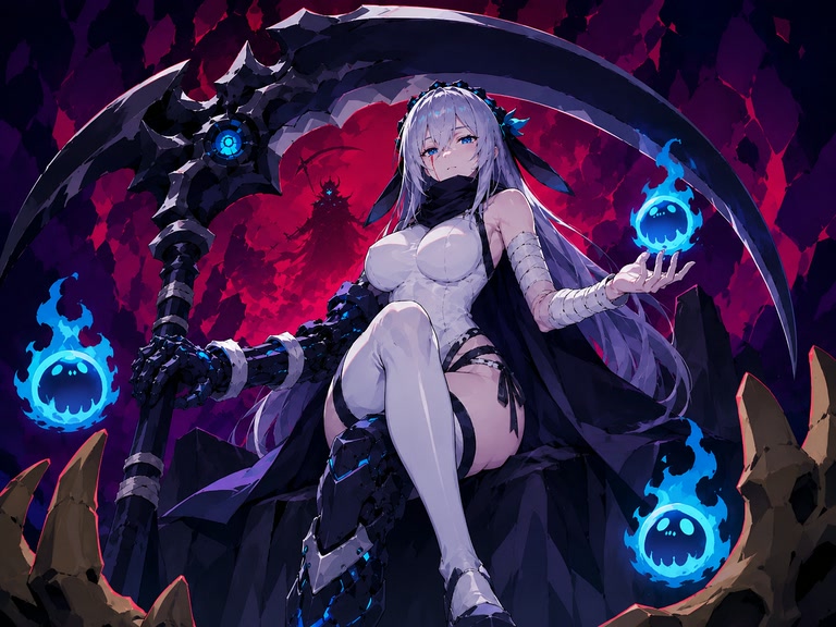 Chaos Zero Nightmare - Narja (Necrobinder Card Art)