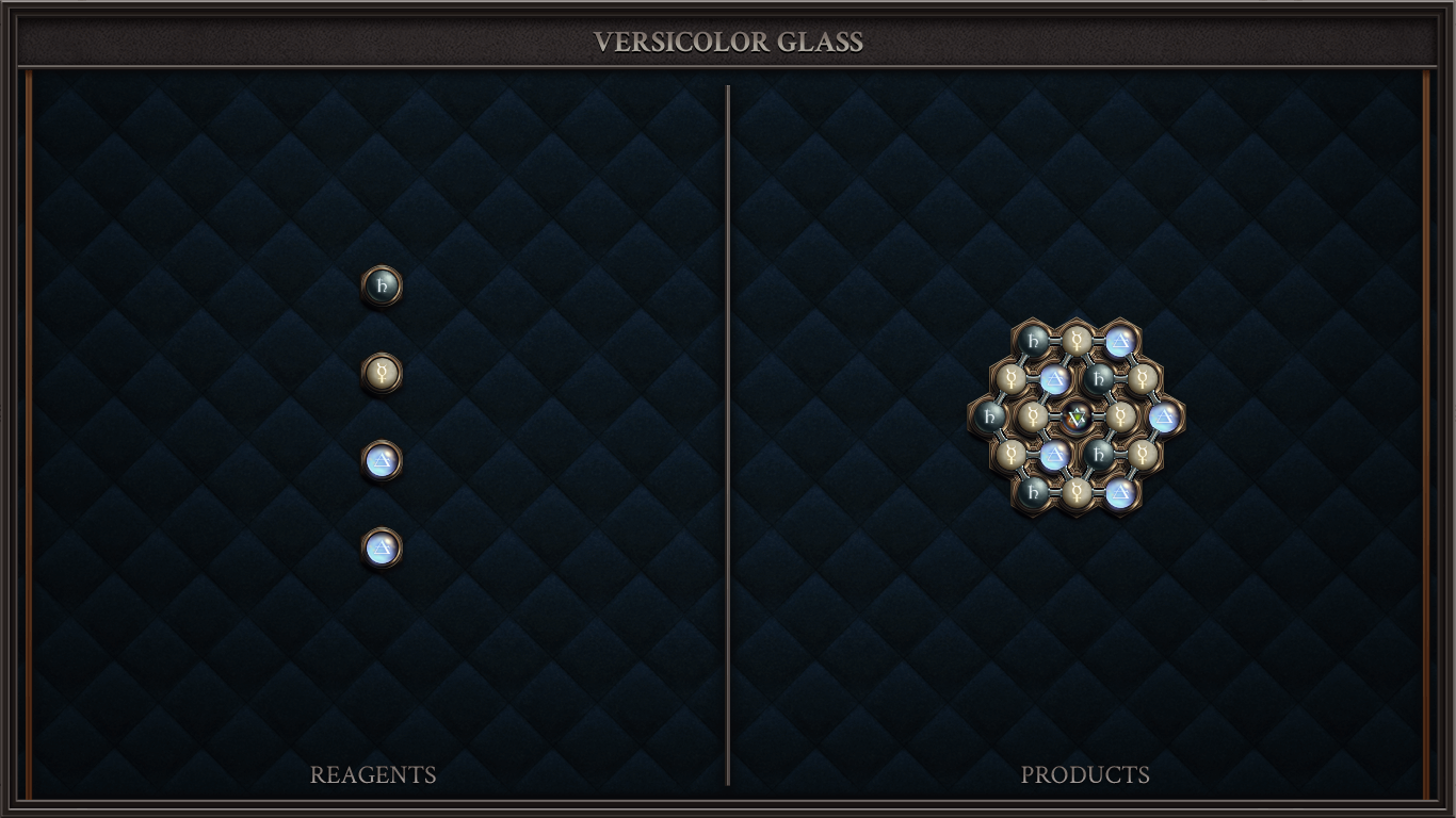 VERSICOLOR GLASS