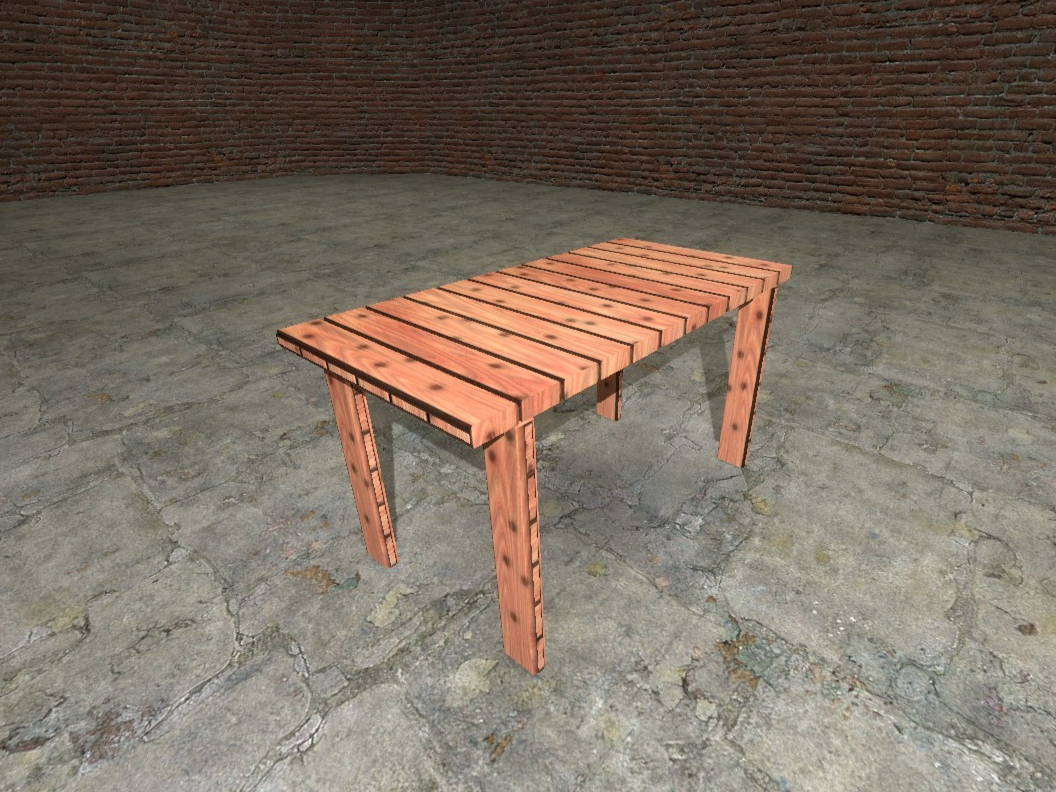 Heavy Duty Multi Purpose Wooden Table - (Dupe)