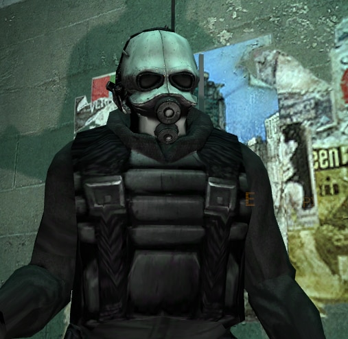 Replace Metrocop with Combine Guard (human version)