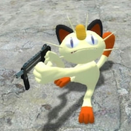 Pokemon: Meowth & Squirtle Player Models