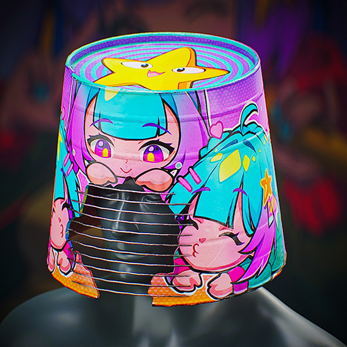 Bucket Helmet "Mini Popstar"