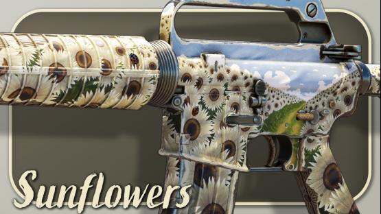 M4A1-S | Sunflowers (White)