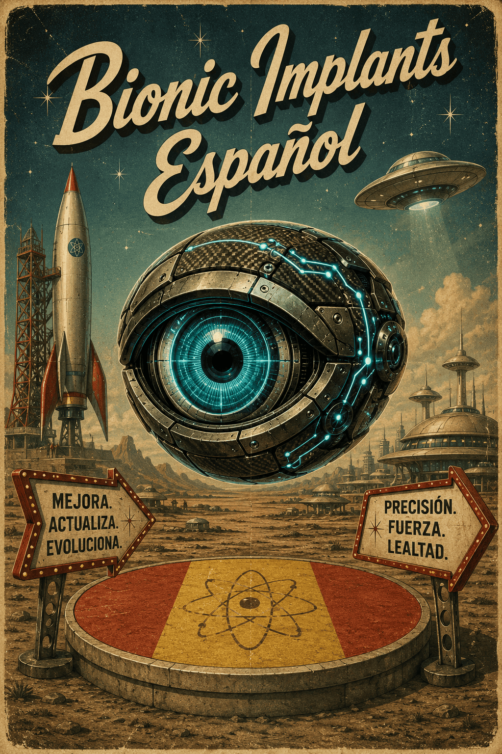 Khade's Bionic Implants. Español