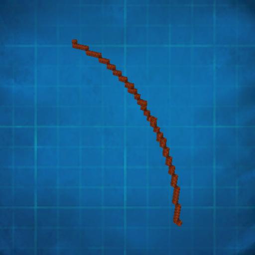 Vertical Circle 3: 77x77 Top Quarter