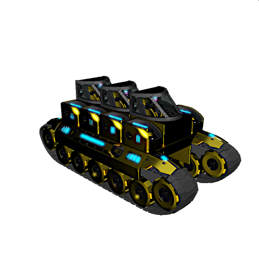 3 seated waterproof tank