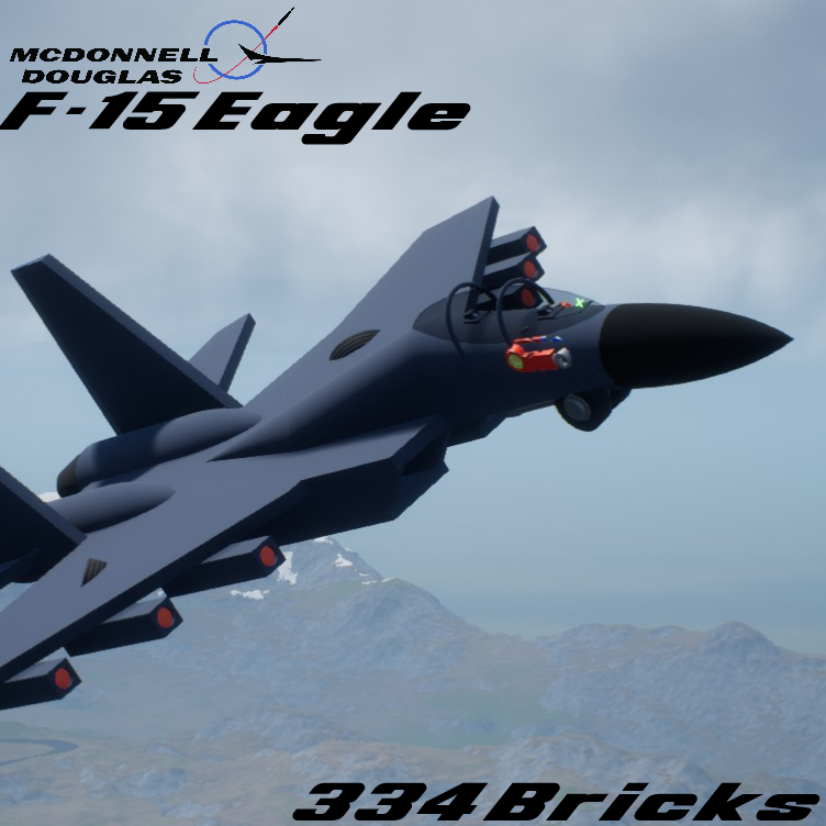 Simple Fighter Jet (SFJ) McDonnell Douglas F-15 Eagle