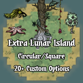 Extra Circular Lunar Island (must-have for base builders!) 额外圆形月岛