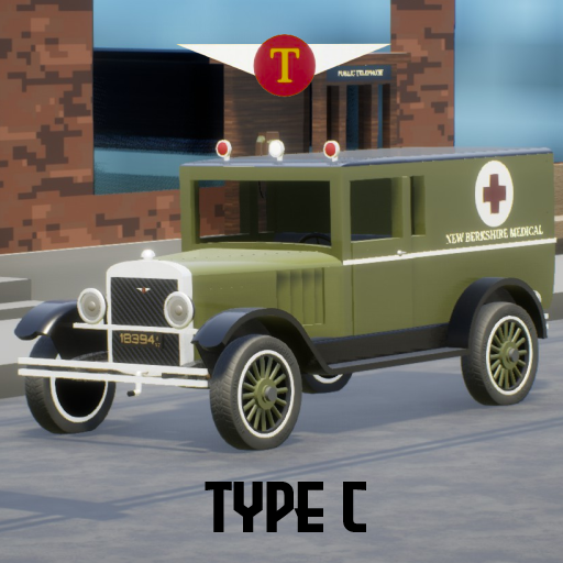 Troubadour type C van 1927 ambulance NBMD