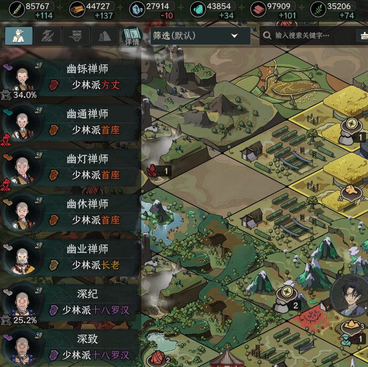 左側人物欄縮放 preview