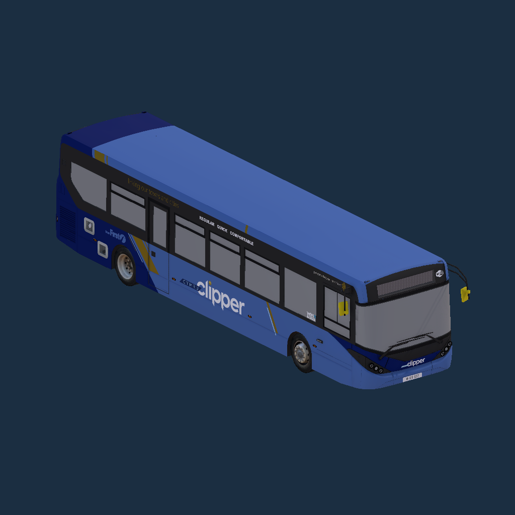 ADL Enviro200 MMC 11.5m First Cymru Clipper Branded preview