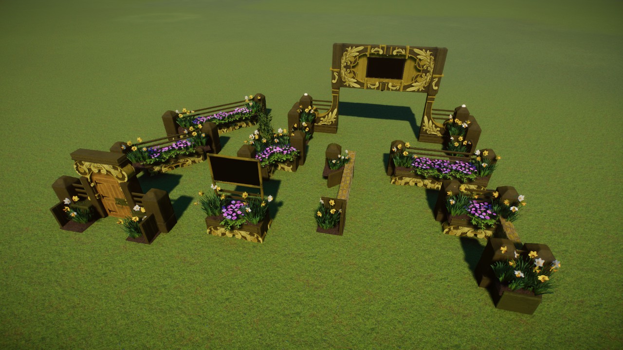 Deórburhg 2m  fence kit