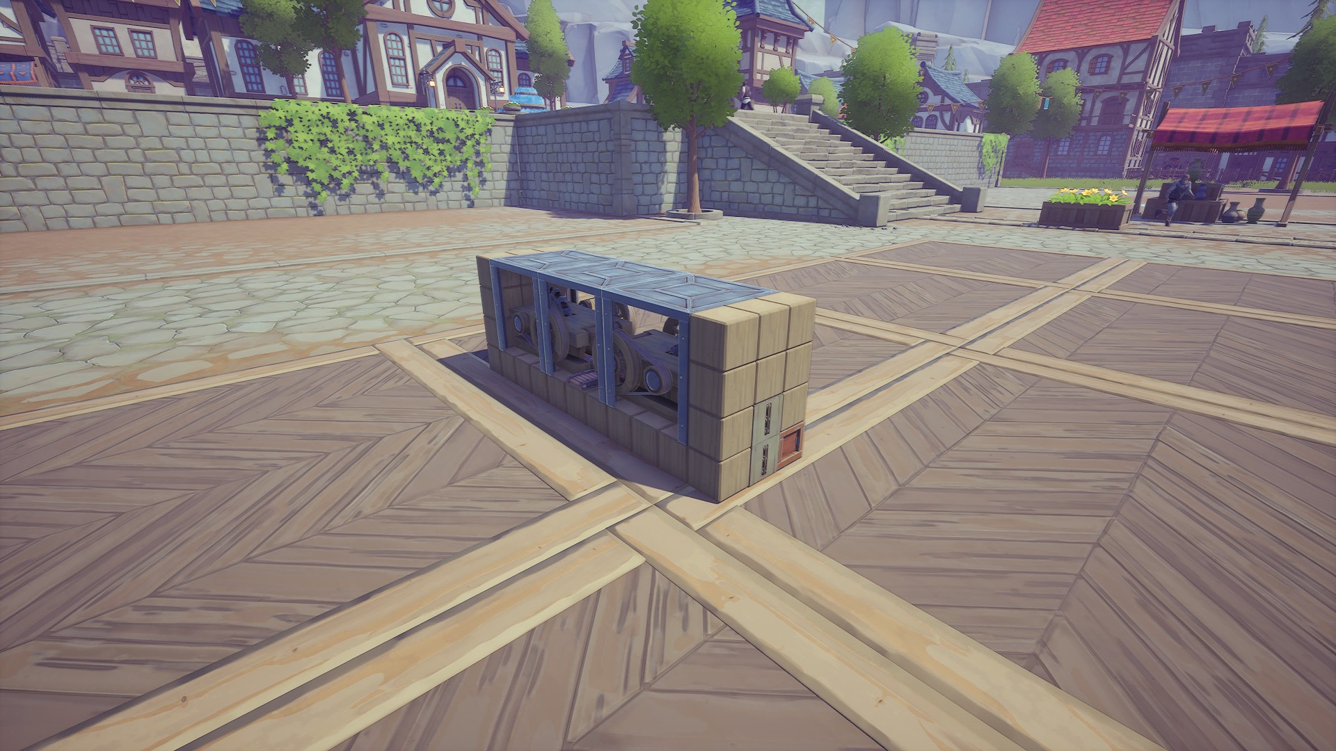 Double saw module