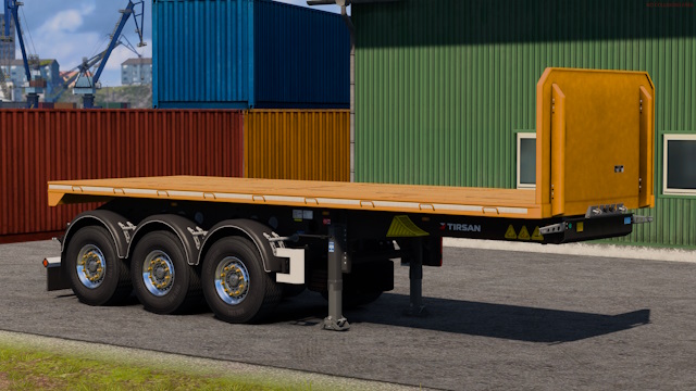 Mini Trailer with 3 Axles [Truckersmp]