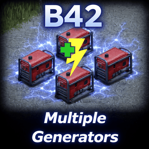 Multiple Generators [B42] Patch – Project Zomboid Mod