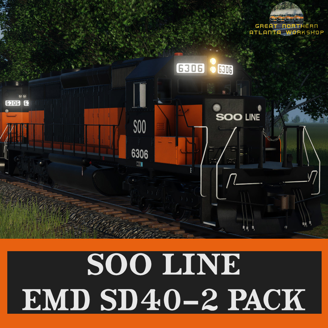 SOO Line EMD SD40-2 Bandit Pack