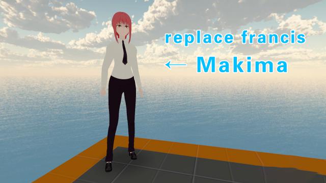 Chainsaw Man Makima（电锯人 玛奇玛）replace francis