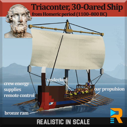 Triaconter 30-Oared Ship - RAMBO