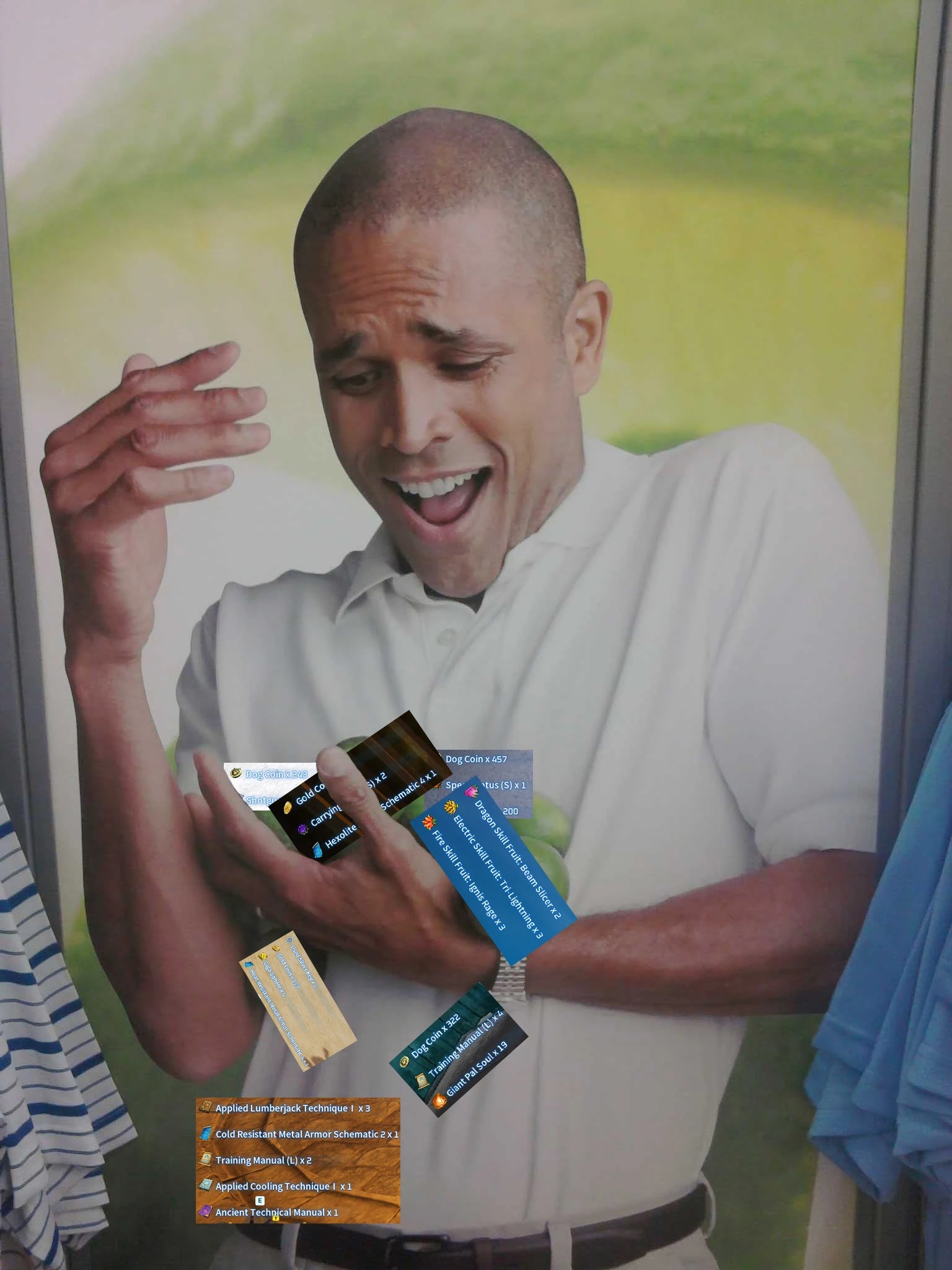 Hermans Chest Drop buff