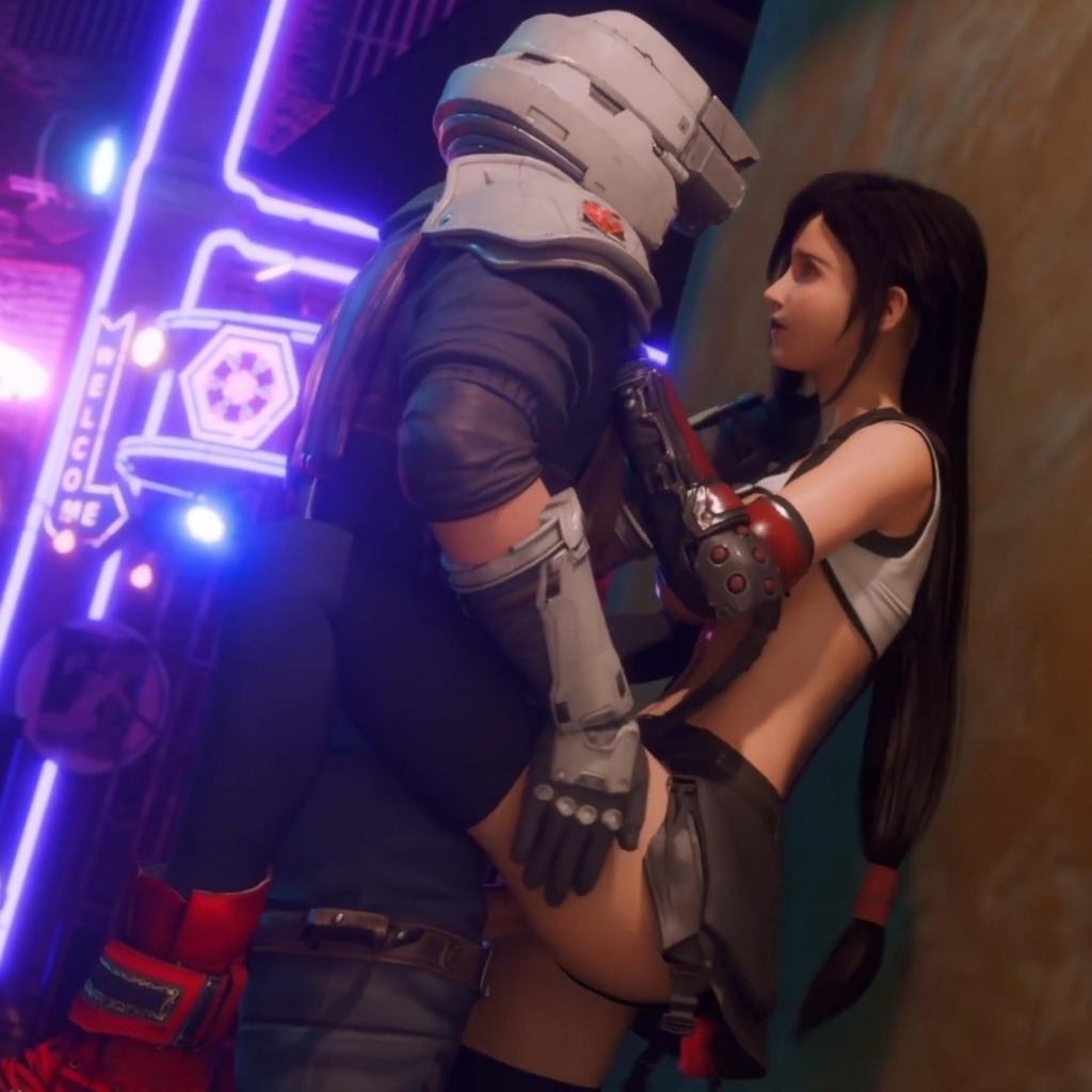 【Final Fantasy vii】tifa-quickie-in-front-of-honey-bee-inn_2160p