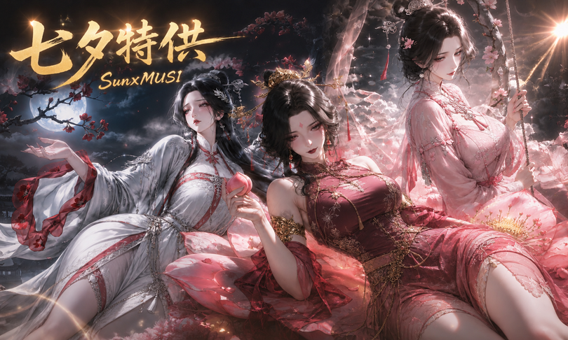 <color=red><size=20>【MUSI】七夕限定立绘角色三个