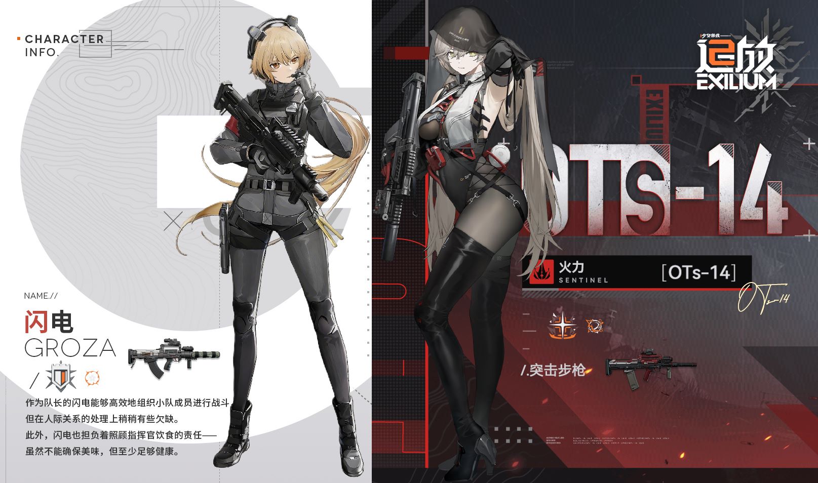Tactical Doll: OTs-14 Groza BattleSuit
