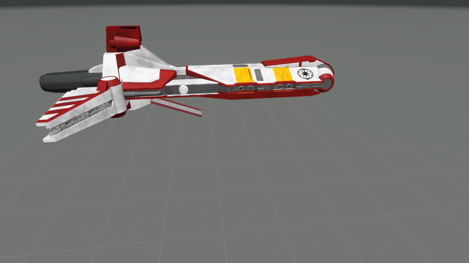 Star Wars Pelta No Landing Gear