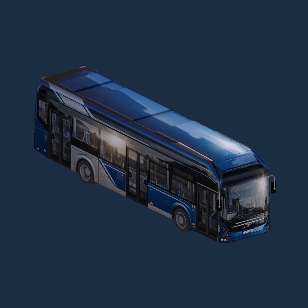 Tills - Blue and White Neoplan