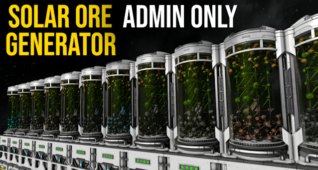 Solar Ore Generator Admin Only preview