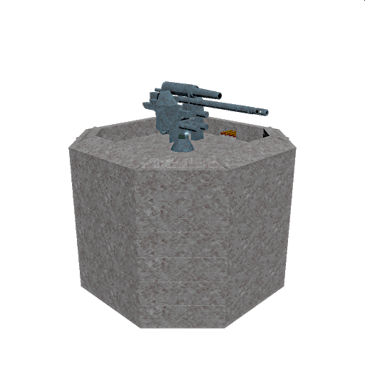 Flack 88 tower AA defense